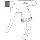 日本furupla 富如拉 196-g全塑料零件手枪主体组绿色（#705・#715用）